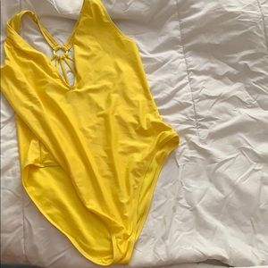 ASOS Yellow bathing suit